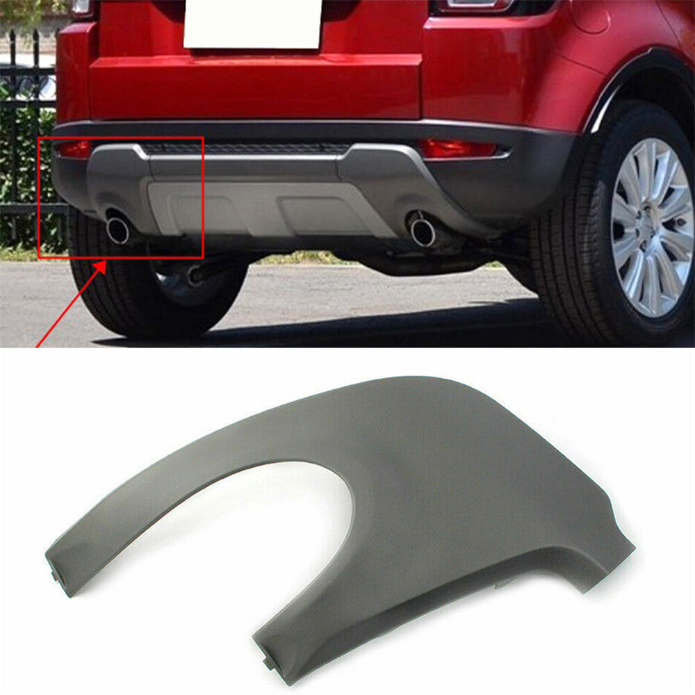 Car LH Rear Exhaust Pipe Towing Hook Cover Trim for Range Rover Evoque 2012-2018