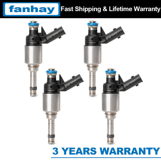 Set of 4 New Fuel Injector Fits for Kia Sorento 2.4L 2016 2017 2018 353102GGA0