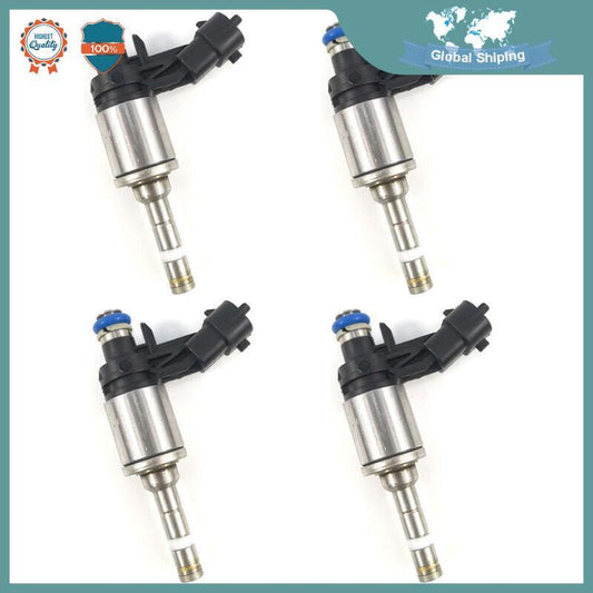 4-Pack Fuel Injectors for Hyundai Accent 2012-2017 15 16 for Veloster for Kia Rio Soul 1.6L