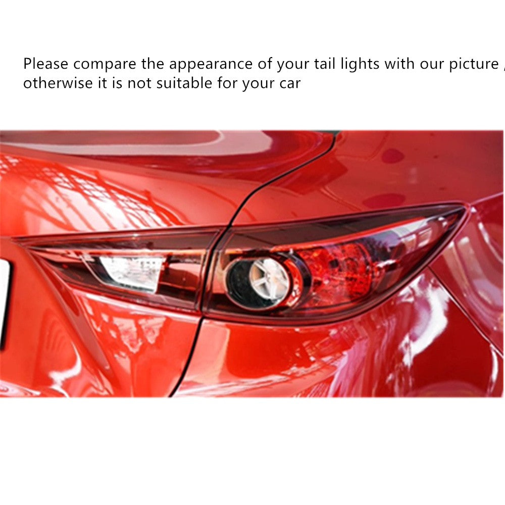 4PCS Car Rear Tail Light Seal Gasket Repair for Mazda 3 AXELA Sedan 2014-2019