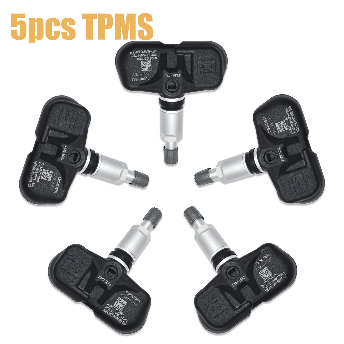 5pcs TPMS Tire Pressure Sensor for Toyota 4Runner for Camry for Scion xB for Lexus GS430