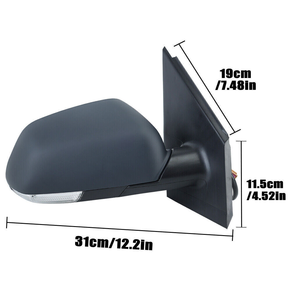 F¨¹r for VW Polo Mk4 Hatchback 2005-2010 Rechts Au?enspiegel Spiegel Mit Heizung