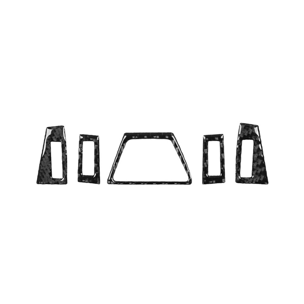 5Pcs Carbon Fiber Air Vent Outlet Kit Cover Trim for Toyota Supra 2019-2022