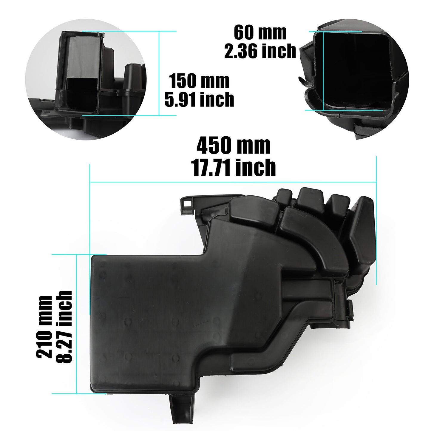 16554-6MA2B Engine Air Intake Inlet Duct Fits For 2017-2022 for Nissan Rogue Sport