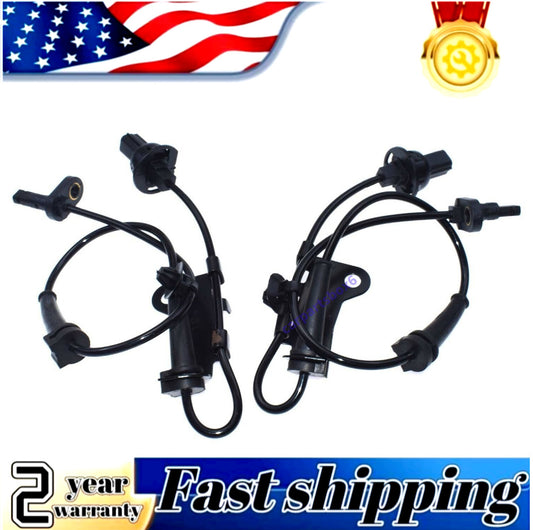 2-piece ABS wheel speed sensors, front left and right, for Honda CRZ Fit Insight 09-15