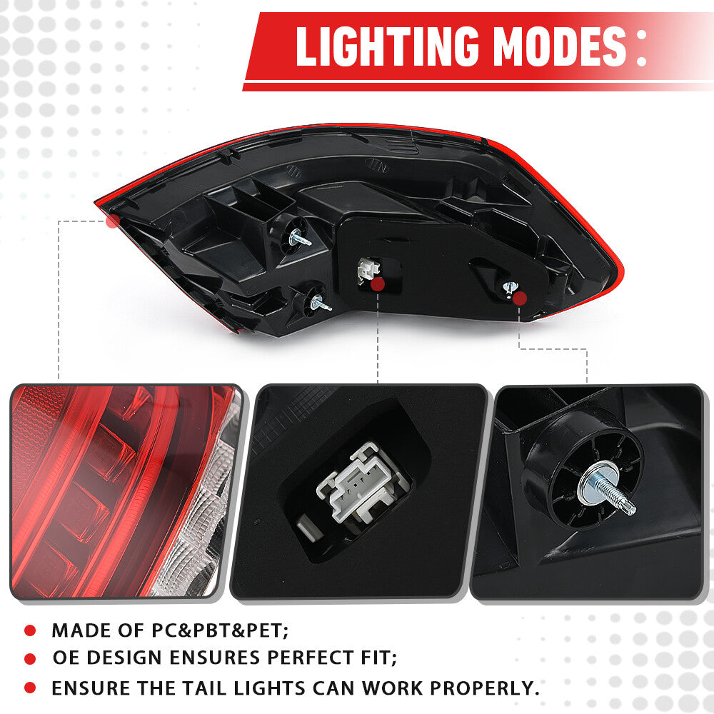 Tail Light Rear Back Lamp for 14-14 for Mercedes E-Class Sedan W212 Passenger Right