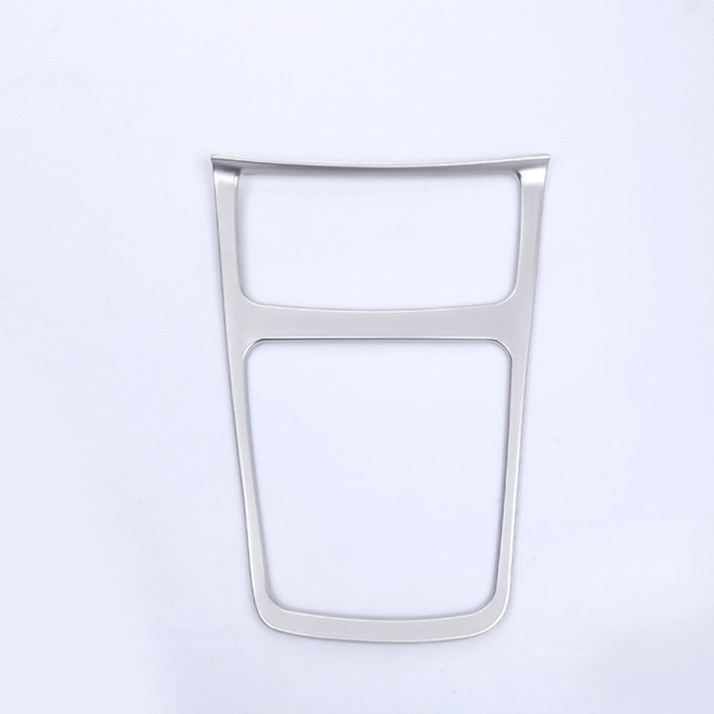 Silver ABS Central Storage Box Panel Cover for Benz A GLA CLA Class W176 2013-19