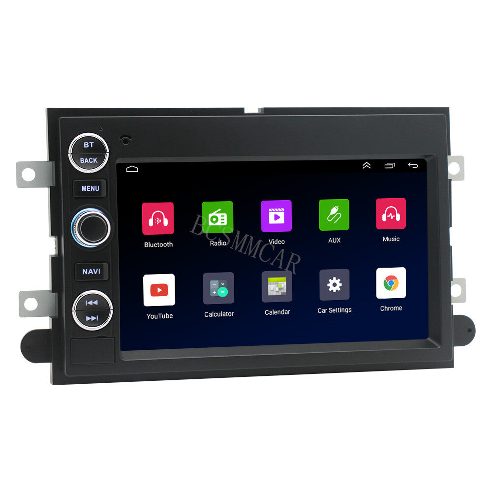 2 Din Car Stereo Radio GPS Navigation WIFI BT Fit For 2004-2008 for Ford F150 Pickup
