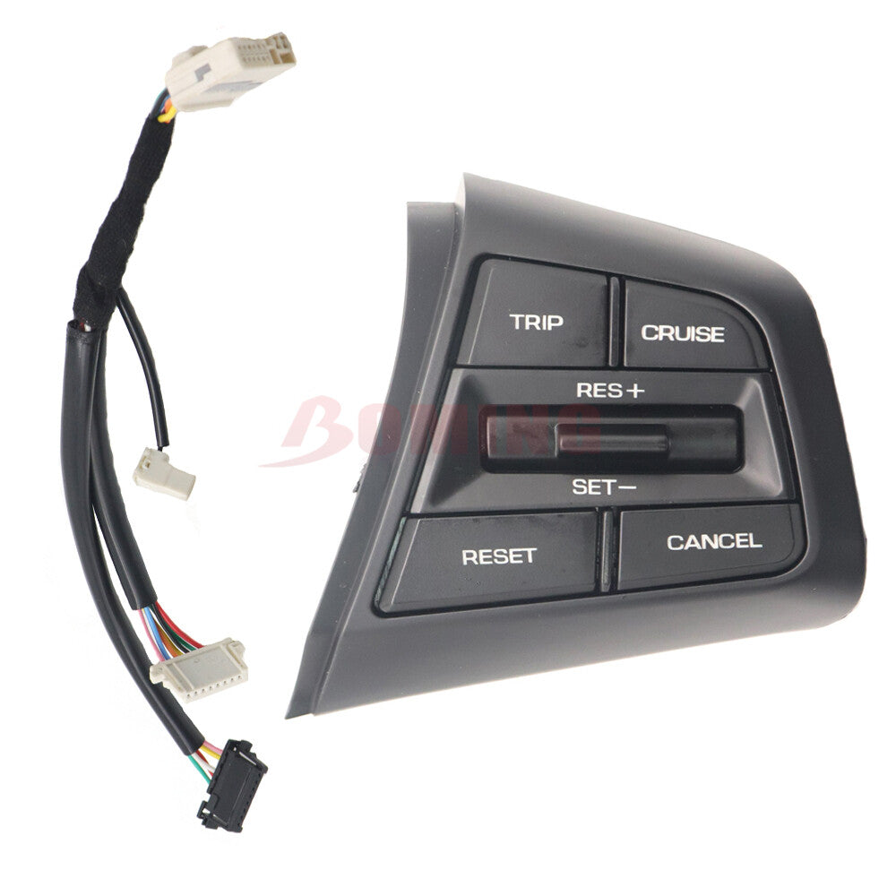 New inward-facing multimedia switch for the for Hyundai Creta ix25 1.6L Black