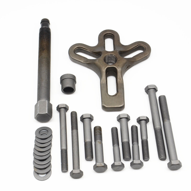 Car Harmonic Balancer Steering Wheel Puller Kit Gear Pulley Crankshaft Tool 23x