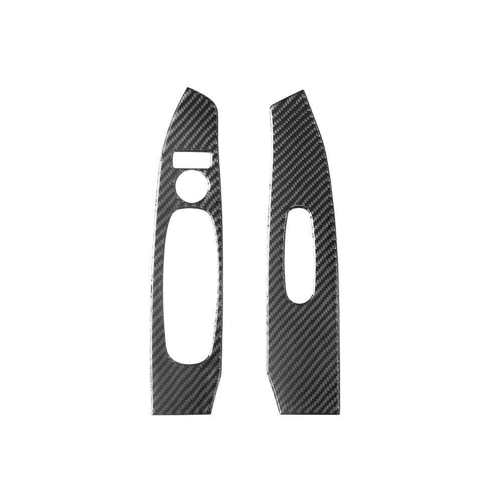 Carbon Fiber Front Door Window Control Panel Cover for Nissan Altima 2019-2022