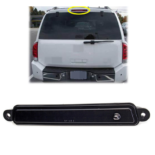 for Nissan /Armada 2005-2015 Black High Mount LED 3Rd Brake Light 26590-7S000