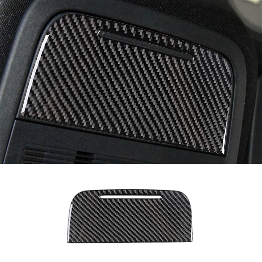 Carbon Fiber Glasses Box Panel Trim Cover for Ford for Mustang Mach-E 2021-2022