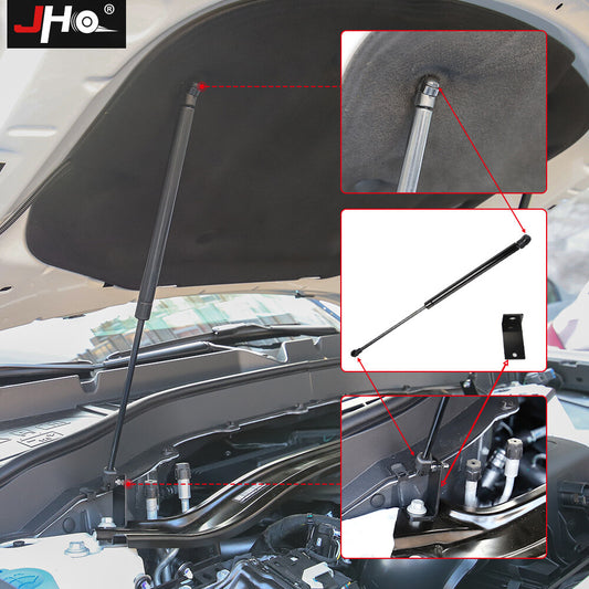 2x Front Hood Hydraulic Rod Lift Support Strut for Ford Explorer 2020-2023