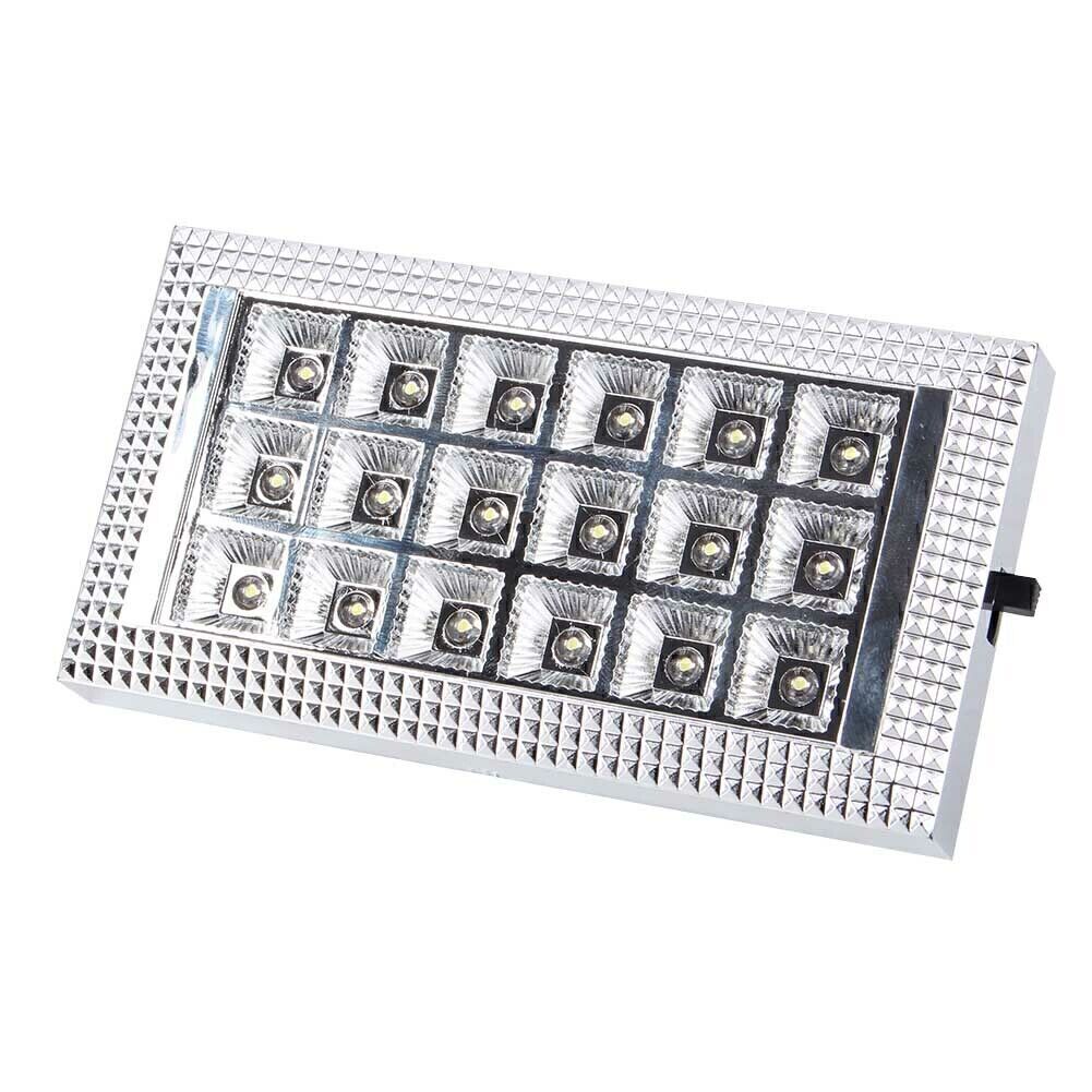 12V LED White Roof Ceiling Vehicle Car Interior Reading Lights Lamp Bulb