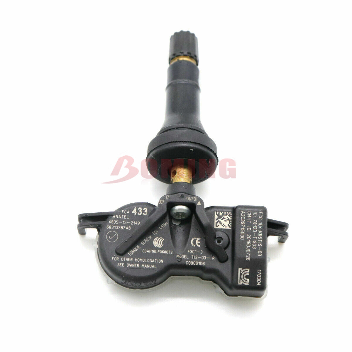 4Pcs Tire Pressure Monitor Sensor for Dodge Durango for Jeep Compass Grand Cherokee