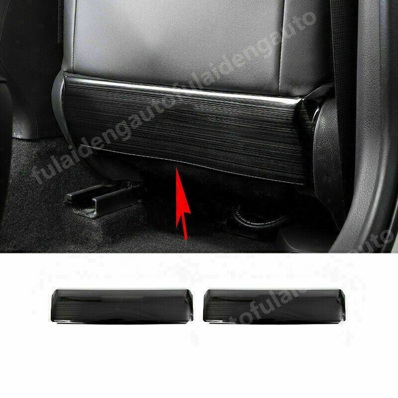 for Toyota for Camry 2018-2022 Black for Seat Back Lower Anti-Dirty Anti-Kick Panel Trim
