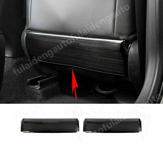 for Toyota for Camry 2018-2022 Black for Seat Back Lower Anti-Dirty Anti-Kick Panel Trim