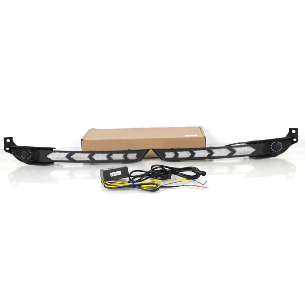 LED Daytime Running Lights (DRLs) and Fog Lights Replacement Bumper for Mazda CX-5 and CX-8