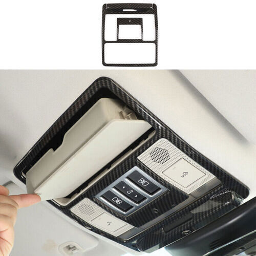 1X Front Reading Light Frame Trim Carbon Fiber for Range Rover Evoque 2020-2025