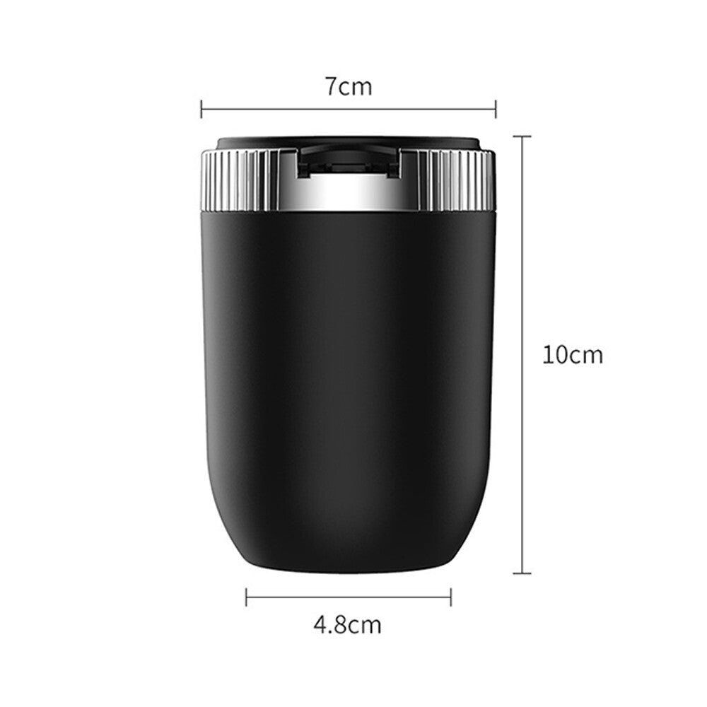 Portable Car Ashtray Cigarette Lighter W/ Blue LED Light for Car Cup Holder