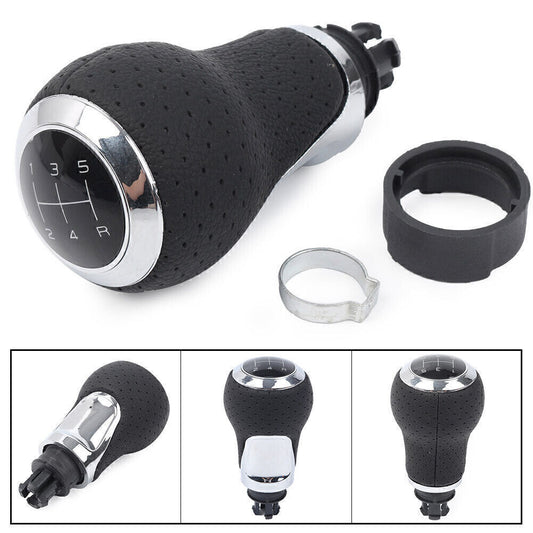 5-Speed Gear Shift Knob for Audi A4 S4 B8 8K A5 8T Q5 8R S Line 2007-2015 Car