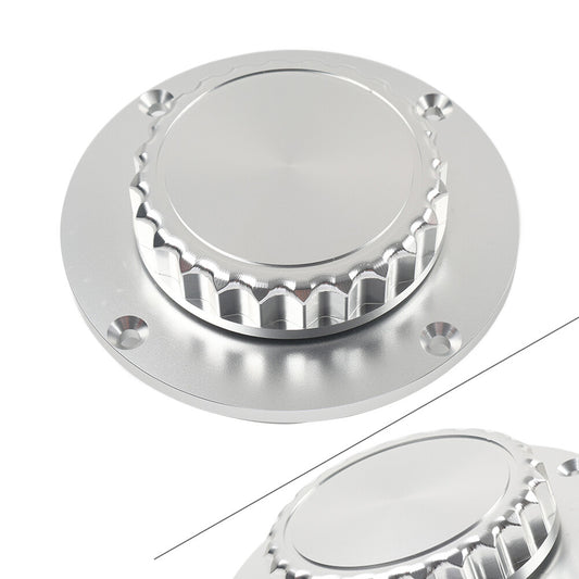 Gas Fuel Tank Cap Oil Tank Petrol Cap Cover Chrome for BMW K1 K75 K100 K1100