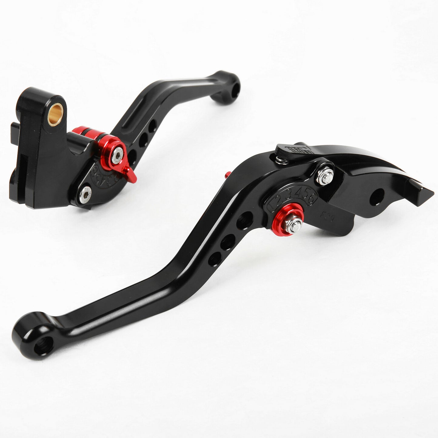 for Honda CBR600RR 2003-2006 2004 2005 Short Clutch Brake Levers Black US Motor