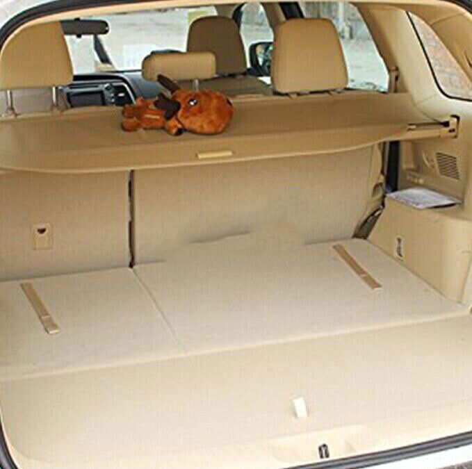 1X Beige Retractable Cargo Cover Rear Trunk Shade for Toyota Highlander 2014-19