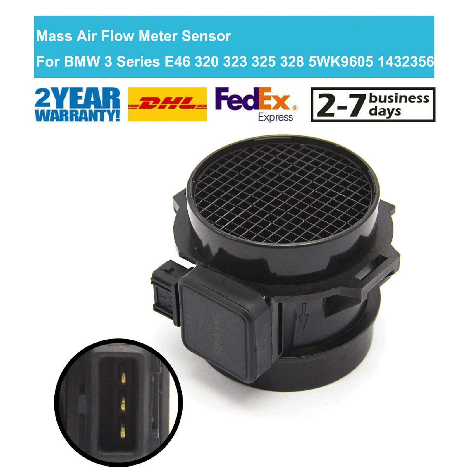 Mass Air Flow Sensor Meter MAF AFM for BMW for Hyundai Sonata for Land Rover Freelander