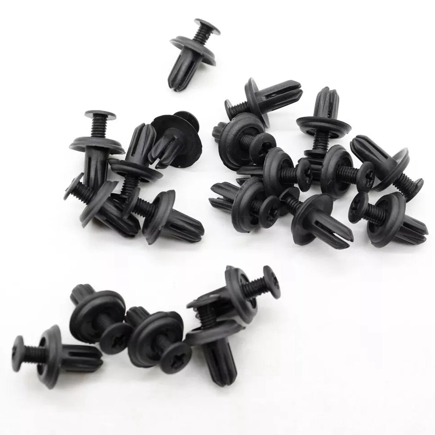 50X Cowl Vent Panel Retainer 6mm Hole Plastics Garnish Clips for Honda for Acura