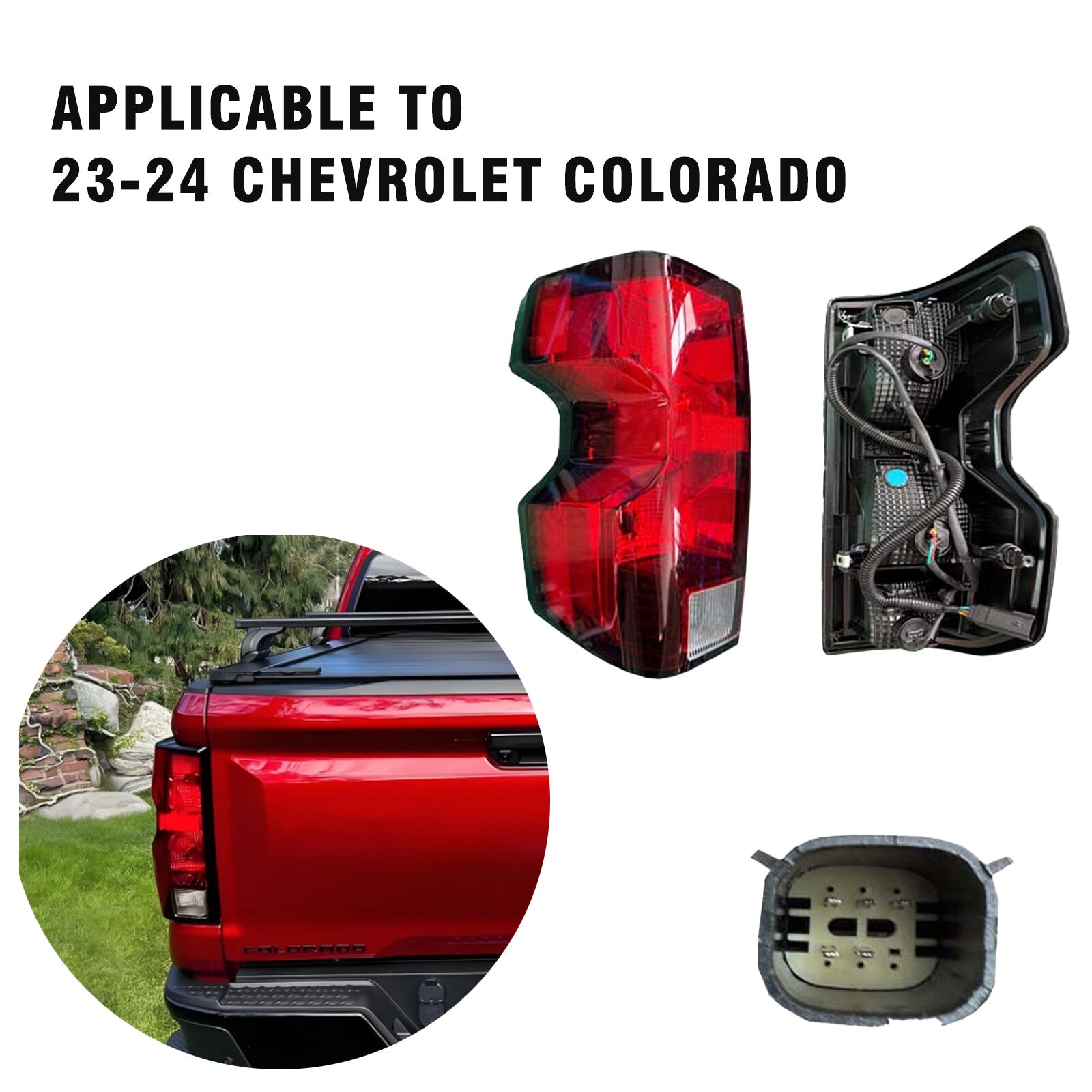 1PC Driver's left Side LED Tail Light 85651744 For 2023-2024 Colorado 3004490
