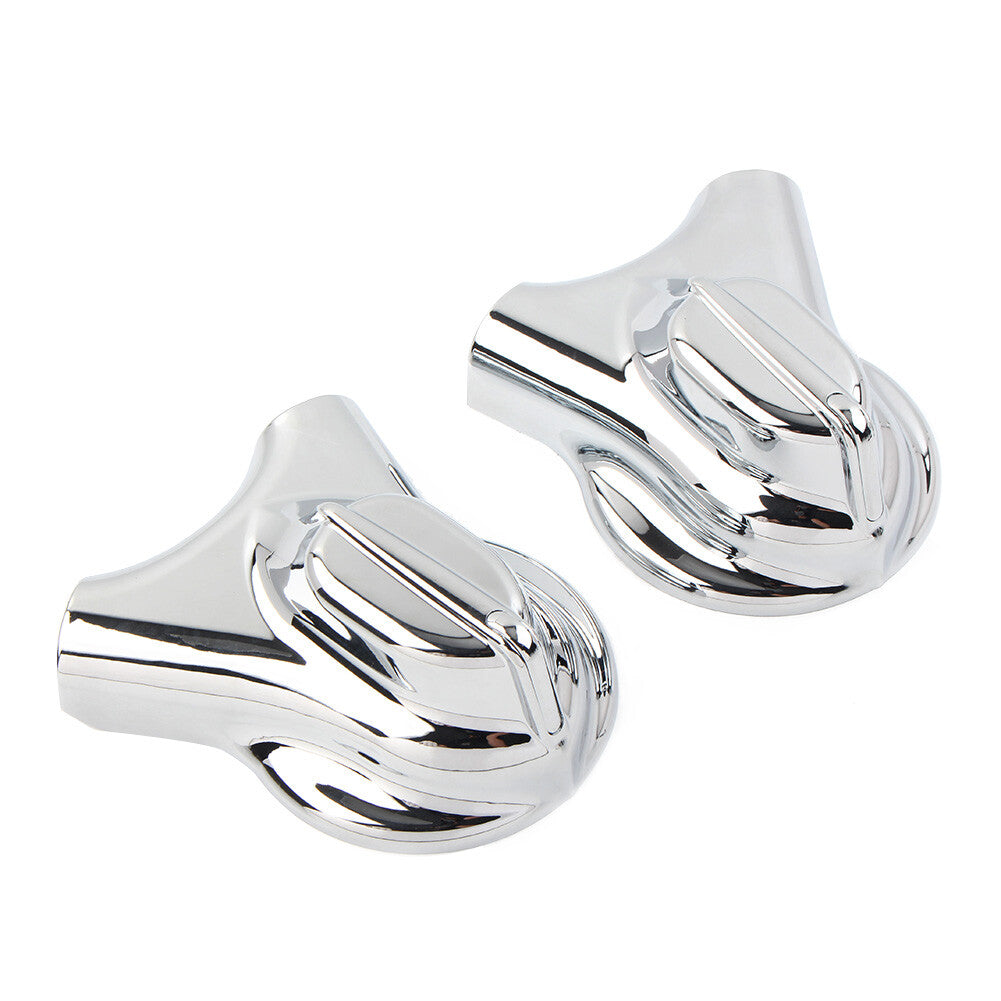 Chrome Rear Swingarm Axle Covers Kit for Harley Heritage Softail 2008-2017 FLSTF