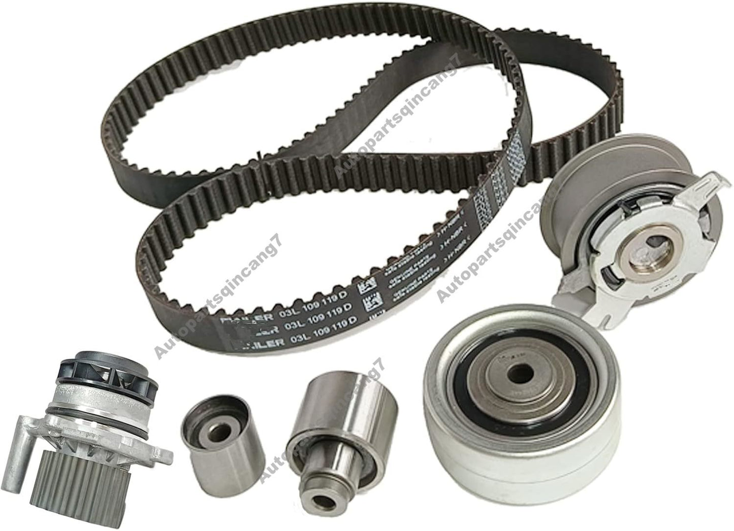 Timing Belt Kit and Water Pump set for Audi for Seat for Skoda for VW 2.0 TDI 03L198119F