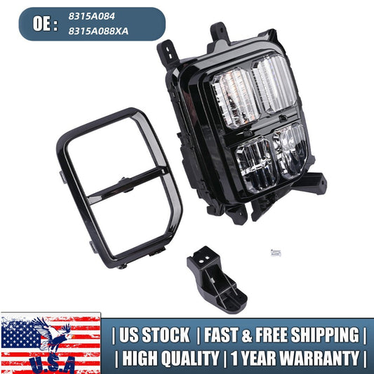 Front Bumper Fog Light W/Cover Right For 2020-2023 for Mitsubishi Outlander Sport