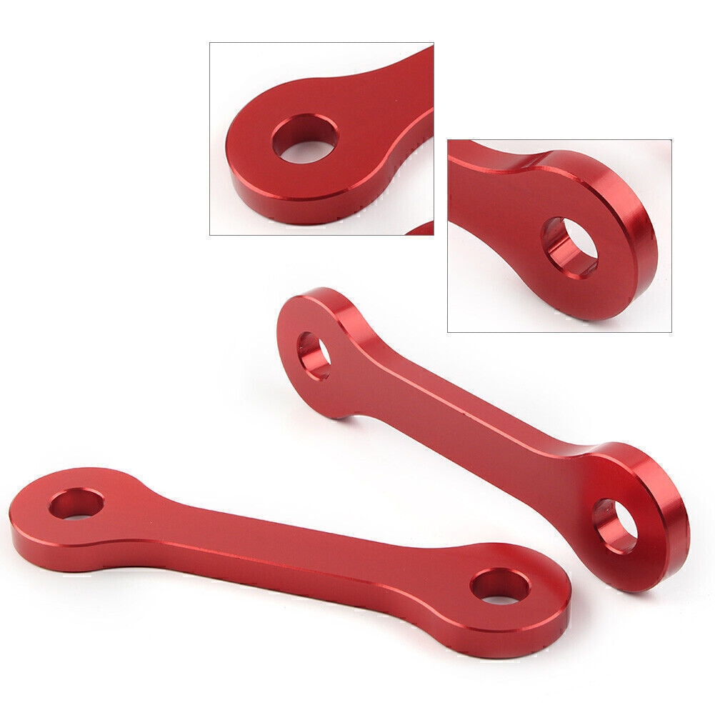 Red Rear Lowering Drop Link Kit Fit for SUZUKI DRZ400E DRZ400S DRZ400SM 2000-2020 19
