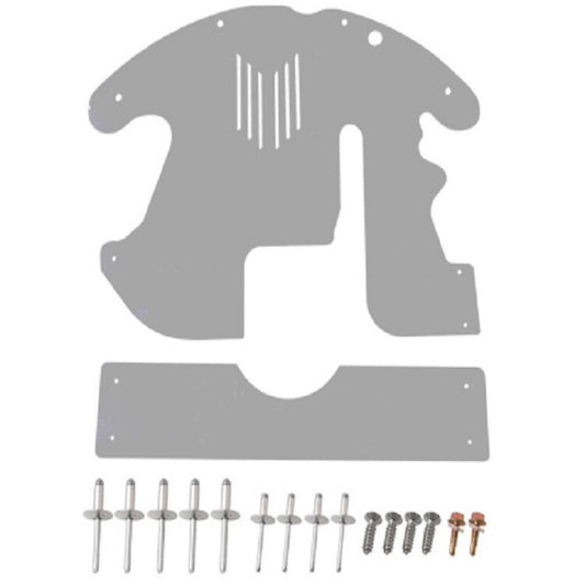 One CatShield catalytic converter safety protection device is applicable to 2010-2015 for Toyota Prius.
