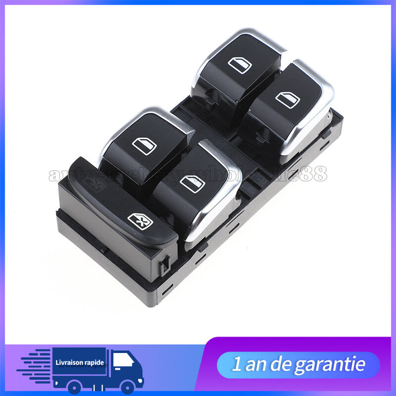 BOUTON INTERRUPTEUR LEVE VITRE 10 BROCHE POUR for AUDI A5 A4 Q5 8K0959851D NEUF