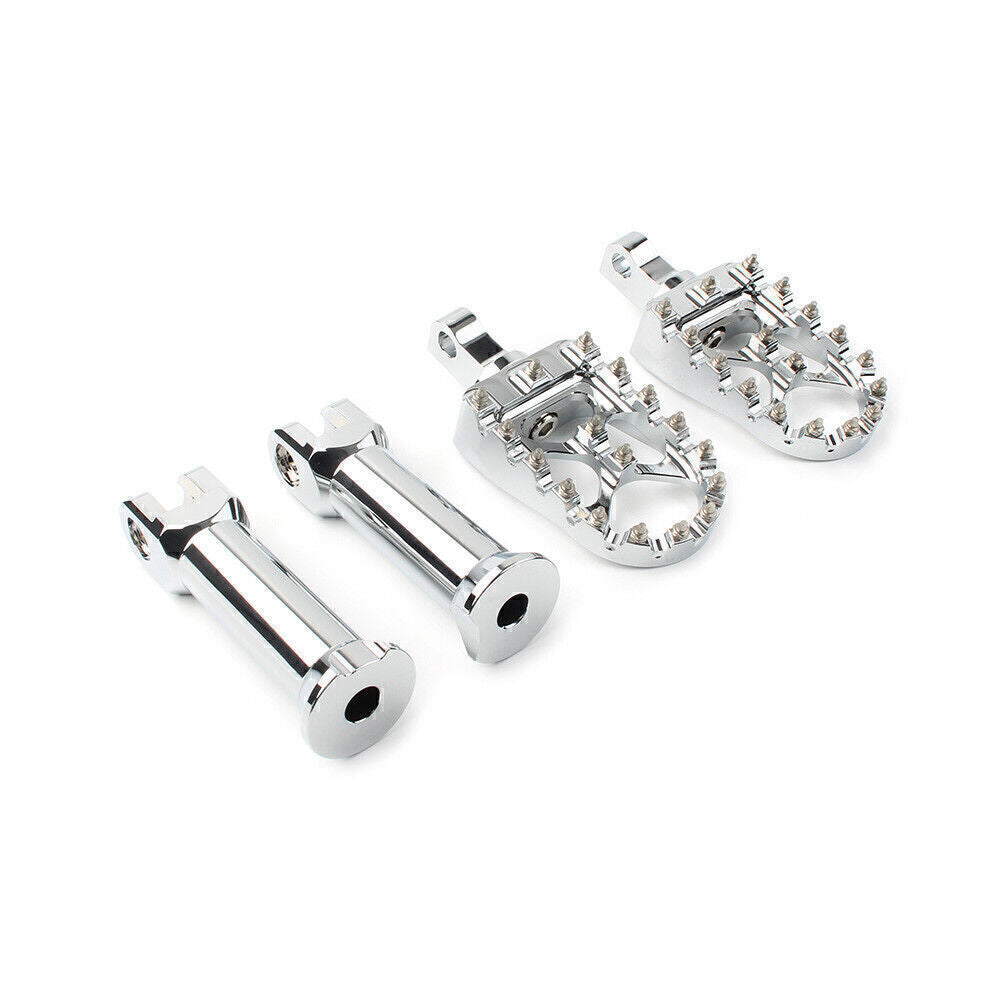 Chrome Rear Foot Peg Bracket Assembly for Harley Softail Street Bob 2018-2020