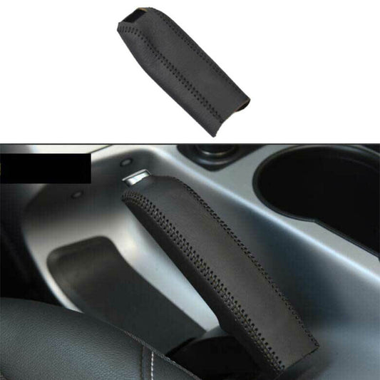 Shifter Hand Brake Molding Cover Trim for Ford Escape Kuga 13-2016 Black Leather