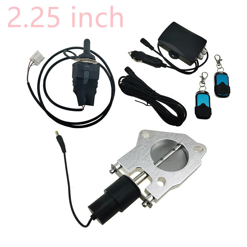 2.25 Electric Exhaust Valve Control Motor Kit with Manual and Remote Switch