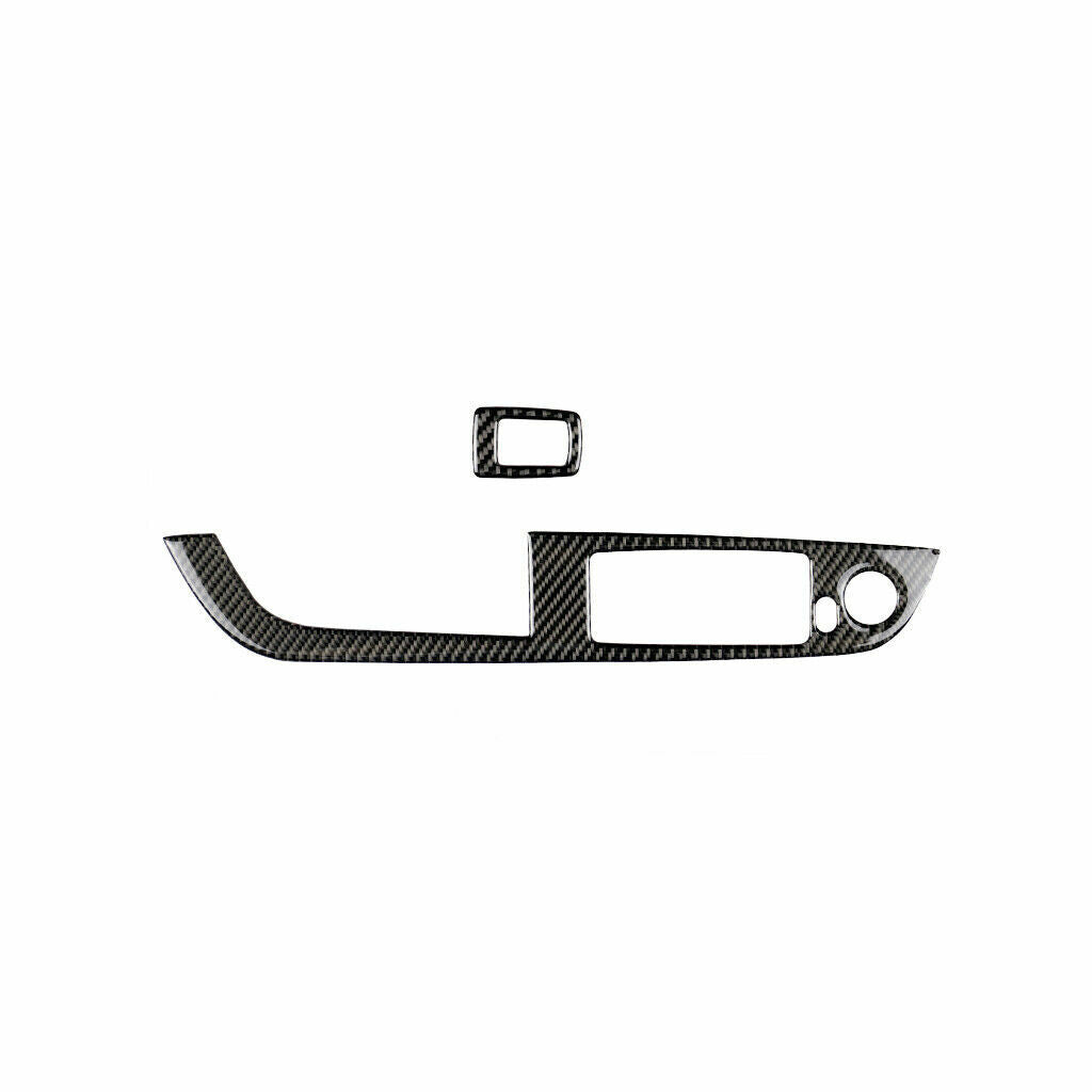 Carbon fiber interior window lift switch panel cover for BMW Z4 E89 2009-15