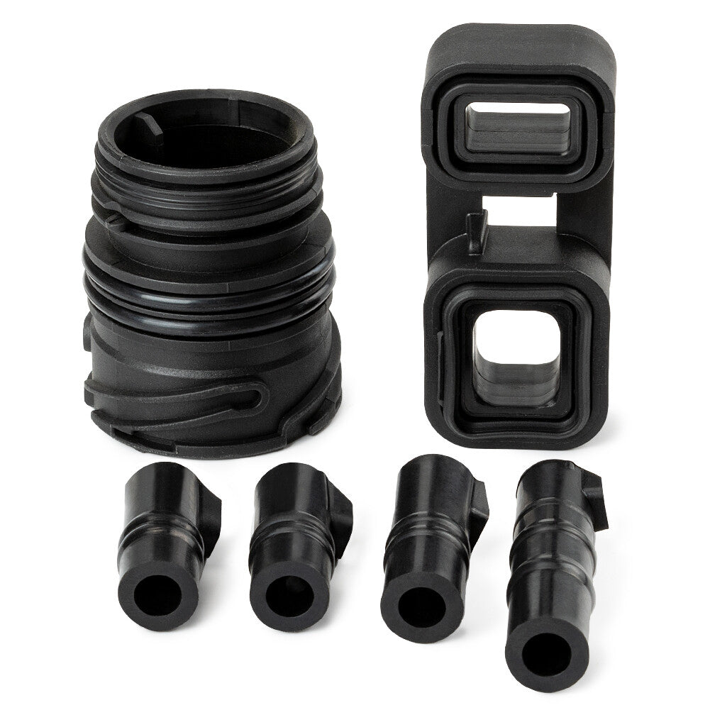 6PCS Valve Body to case Sleeve Seal kit Mechatronic Kit Fit for BMW 6HP19 6HP21