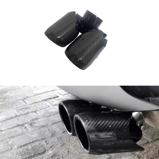 Exhaust Muffler Carbon Fiber Steel Rear Tail for Land Rover for Defender 2020-2023