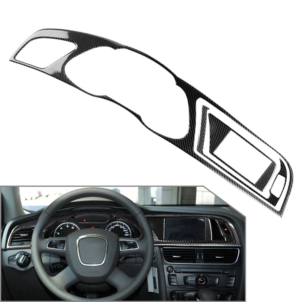3 Pcs LHD Instrument Panel Cluster Meter Dashboard Trim for Audi A4 B8 RS4 S4