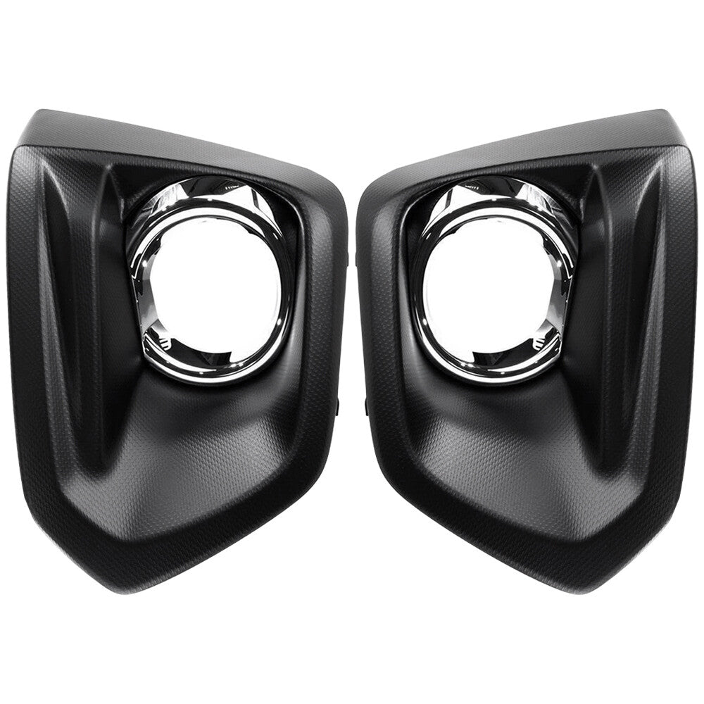 2Pcs Fit For 2012-2014 for Subaru for Impreza Fog Light Cover Bezel Chrome Left Right
