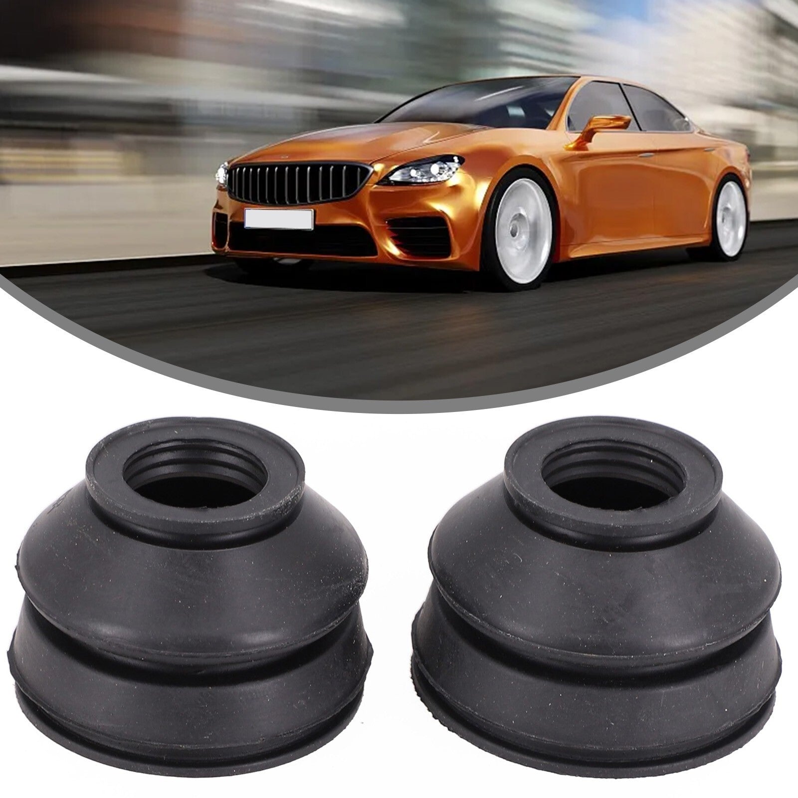 2 Rubber 18 40 32 Ball Joint Dust Cover Suspension Replacement Rubber Boot New