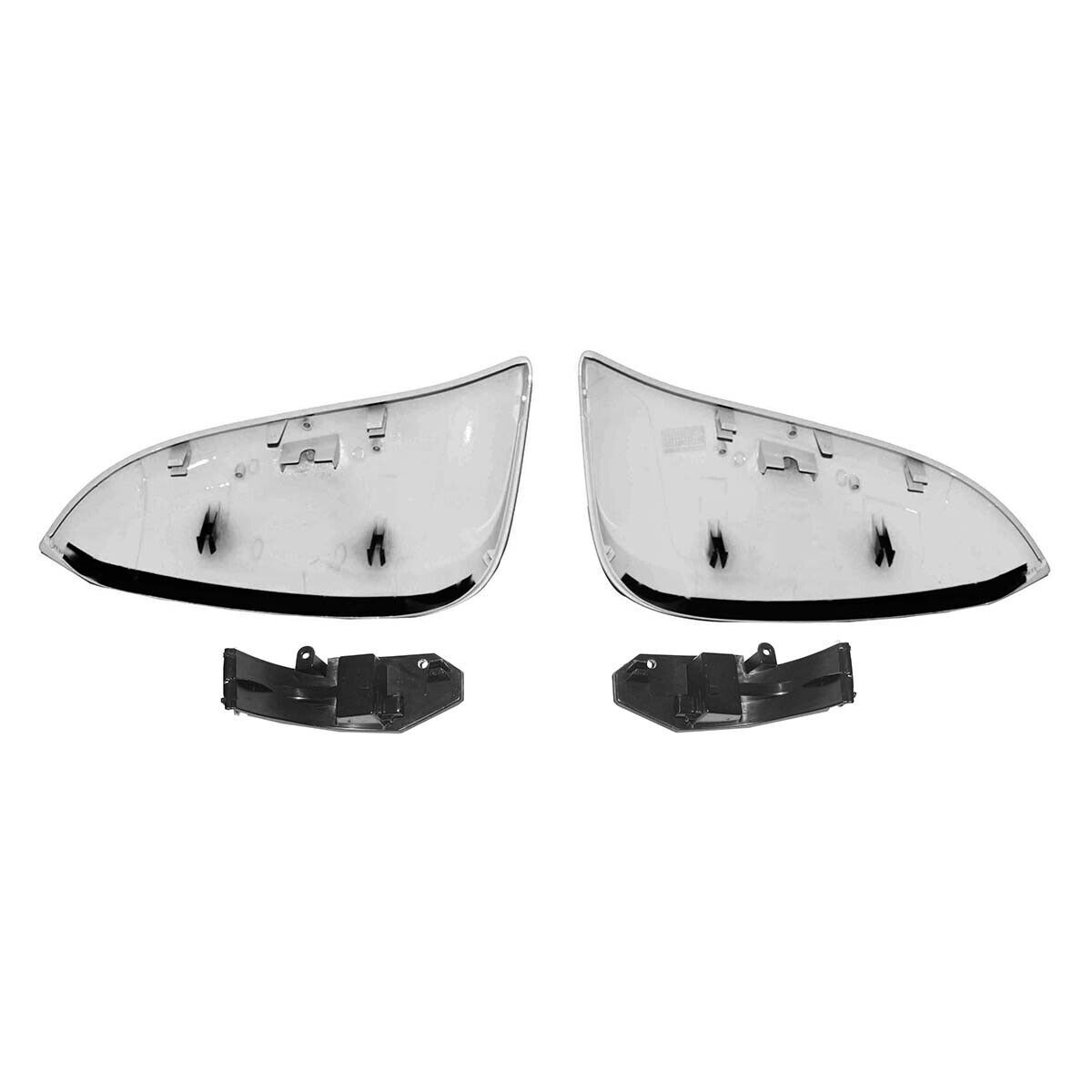 1 pair of side door mirror caps with turn signals, suitable for Toyota RAV4 2016-2018.