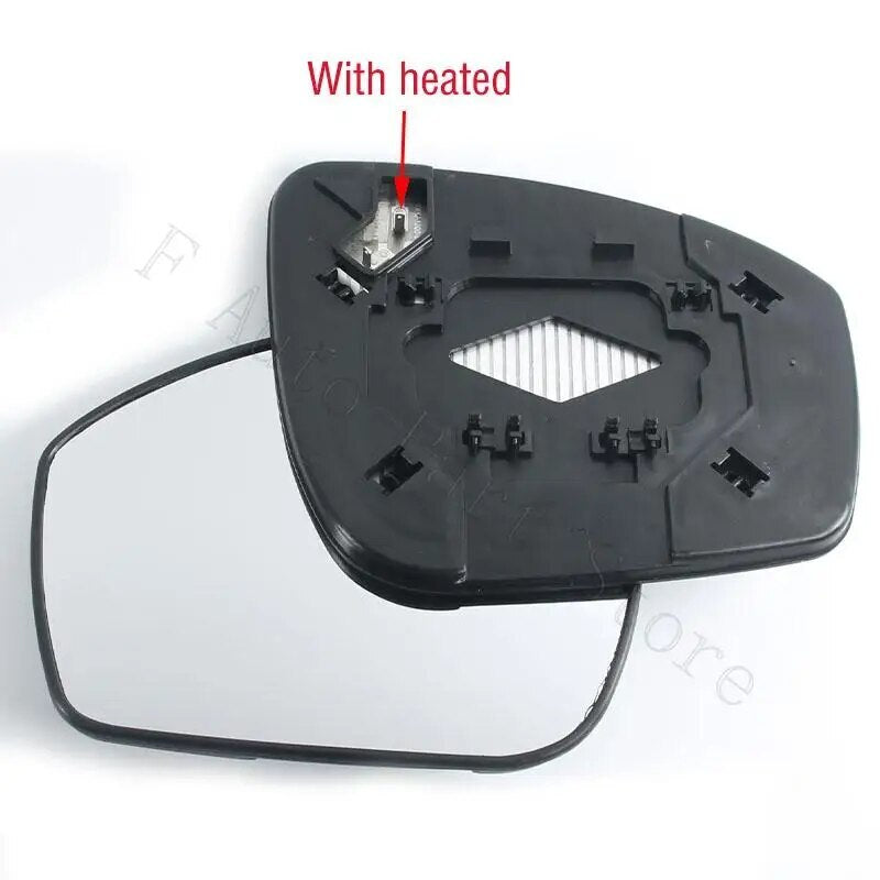 Left for Nissan Tiida 2011-2014 new Rearview mirror lenses fittings heated