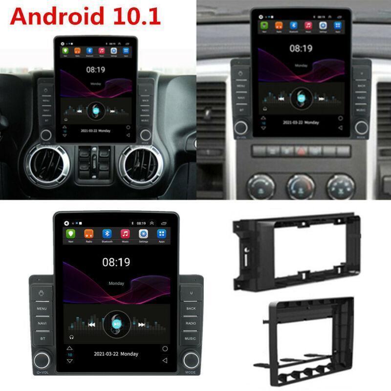 9.5 Vertical Android 10.1 Stereo Radio Wifi for Jeep for Wrangler for Dodge Charger for Ram
